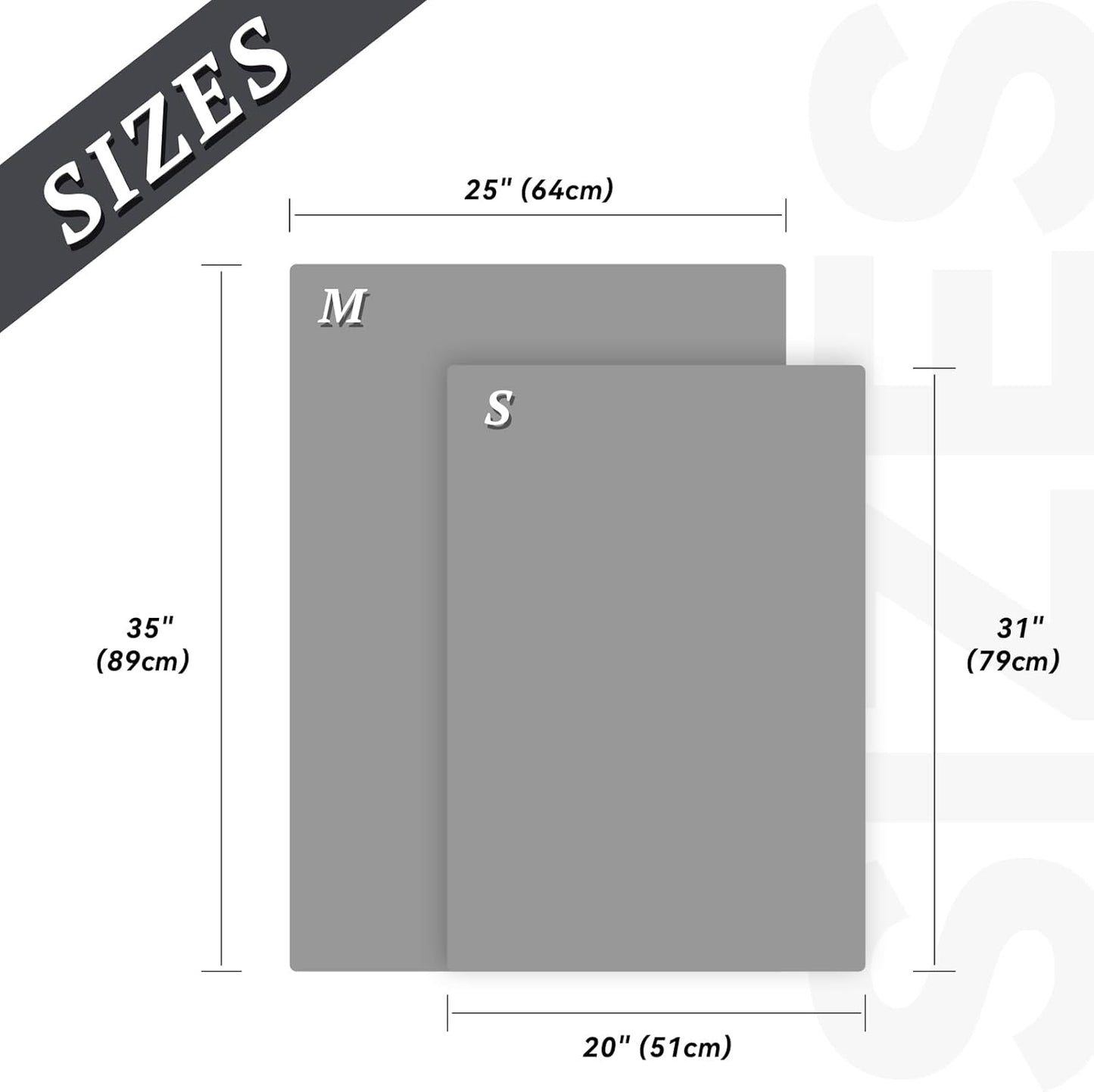 Dog Door Mat Absorpmax Dog Rug for Muddy Paw, Mat for Muddy Paw Door Indoor Floor Entryway, Waterproof Washable & Water Absorbent Dirt Trapper, 35" × 25", Grey