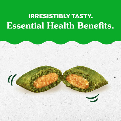 Feline Smartbites Skin & Fur Health Crunchy and Soft Cat Treats, Chicken Flavor, 16 Oz. Tub