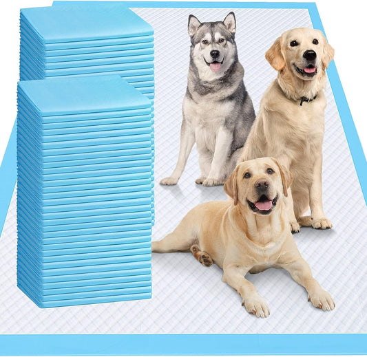 XXXXL 36"X36" Thicken Heavy Absorbency Dog Pad Extra Large- Jumbo Disposable Polymer Quick Dry No Leaking Pee Pads for Dogs, Cats, Rabbits Pets 30 Counts