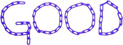 200-Piece Blue Plastic Chain Links & Toys - Interlocking C-Clip Bird Cage Accessories for Parakeets, Sugar Gliders, Small Pets (Climbing/Swinging Toys)