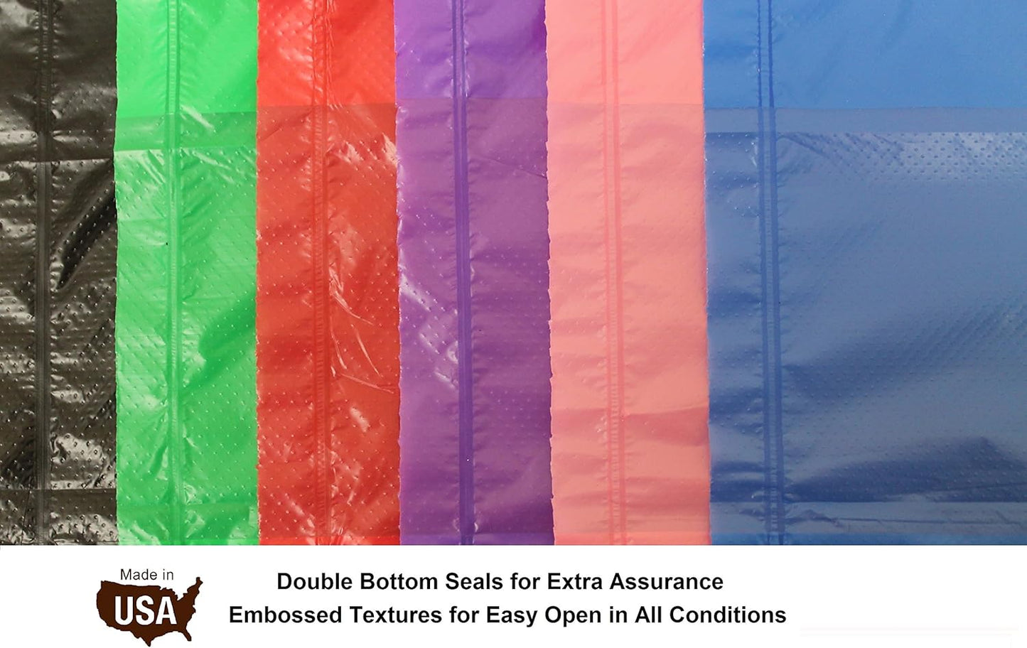 9" X 14.25" Made in USA Easy Open Poop Bags Dog Waste Bags, 18 Refill Rolls, 270 Bags