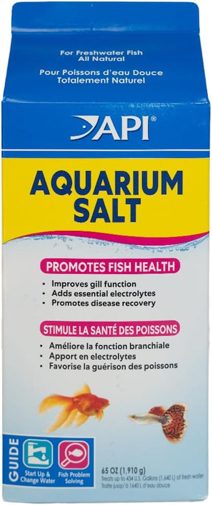 AQUARIUM SALT Freshwater Aquarium Salt 65-Ounce Box